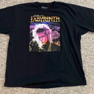 Labyrinth David Bowie graphic T-Shirt